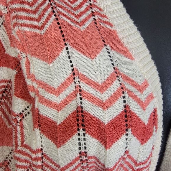 Torrid Vintage Chevron Print Open Front Cardigan Sweater Size 1/1x - Picture 4 of 5